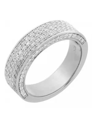 Argent Bague ZR-3512