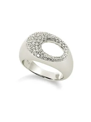 Argent Bague ZR-3536