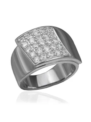 Argent Bague ZR-3603