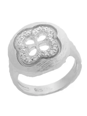 Argent Bague ZR-3945
