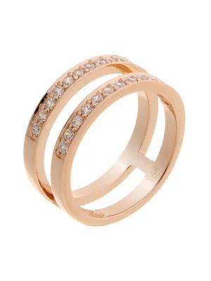 Argent Bague ZR-7124/RG