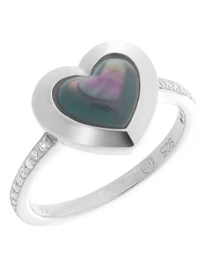 Argent Bague ZR-7289