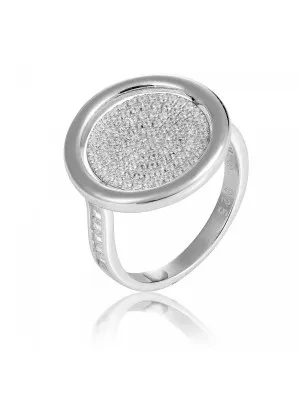 Argent Bague ZR-7444