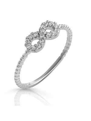 Infinity Argent Bague ZR-7528