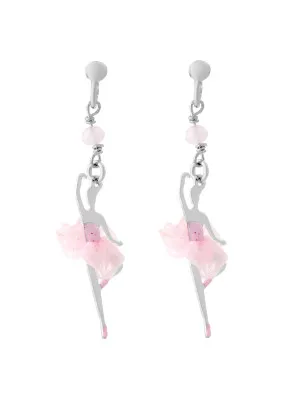 Orphelia® Child's Sterling Silver Drop Earrings - Silver ZO-7131